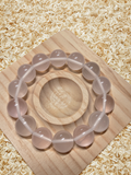 Premium Madagascar Rose Quartz Bracelet – Jumbo Bead Heart Chakra Crystal Jewellery