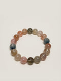 Rainbow Rabbit Hair Quartz Bracelet – Multi-Chakra Healing & Anxiety Relief Crystal Jewellery