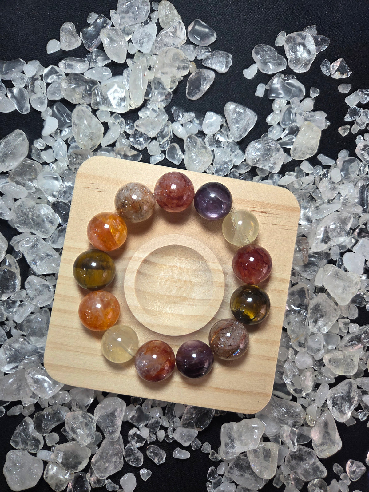 Multi-stone crystal bracelet
